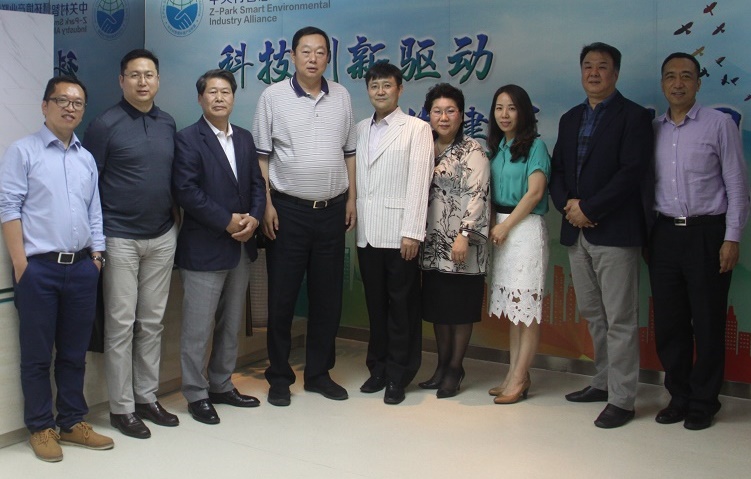 韓國有林技術(shù)有限公司全澤秀社長來訪百靈天地